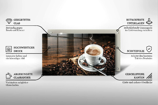 Kokkärlskydd original Kopp och kaffebönor