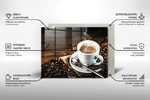 Kokkärlskydd original Kopp och kaffebönor