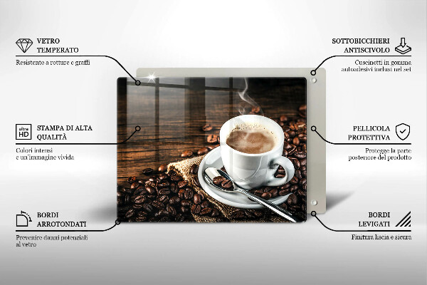 Kokkärlskydd original Kopp och kaffebönor