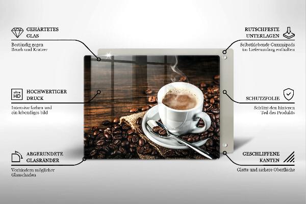 Kokkärlskydd original Kopp och kaffebönor