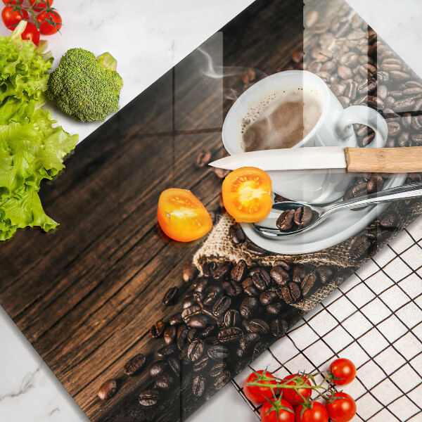 Kokkärlskydd original Kopp och kaffebönor