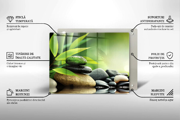 Kokkärlskydd original Zen bambu stenar