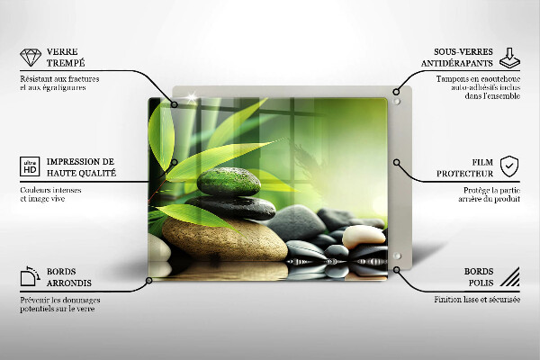 Kokkärlskydd original Zen bambu stenar