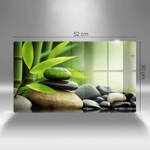 Kokkärlskydd original Zen bambu stenar