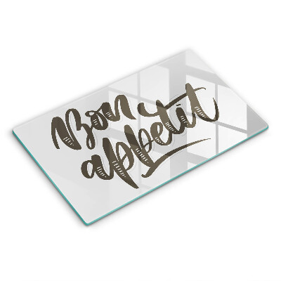 Kokkärlskydd original Inskriptionen bon appetit