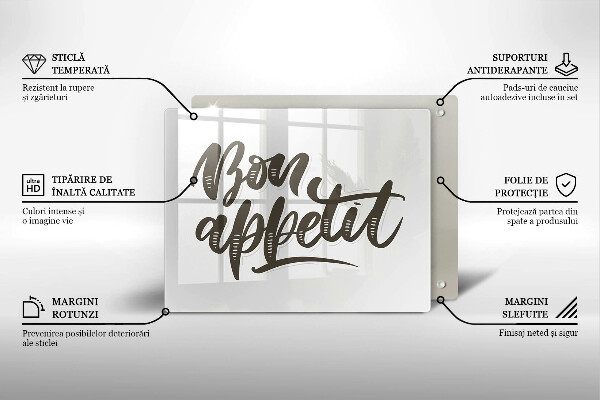 Kokkärlskydd original Inskriptionen bon appetit