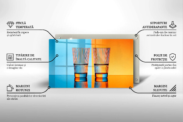 Kokkärlskydd original Två glas vatten