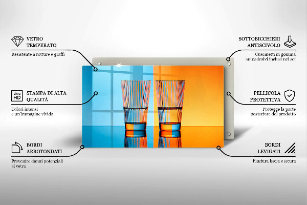 Kokkärlskydd original Två glas vatten