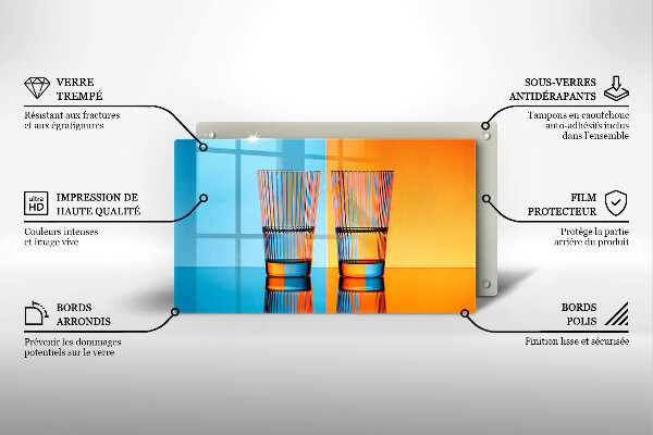 Kokkärlskydd original Två glas vatten
