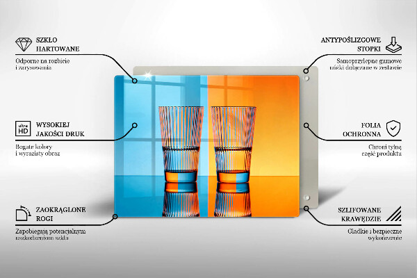 Kokkärlskydd original Två glas vatten