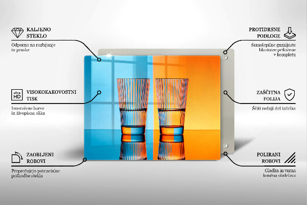 Kokkärlskydd original Två glas vatten