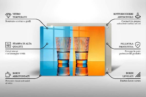 Kokkärlskydd original Två glas vatten