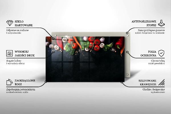 Kokkärlskydd original Färgglada grönsaker
