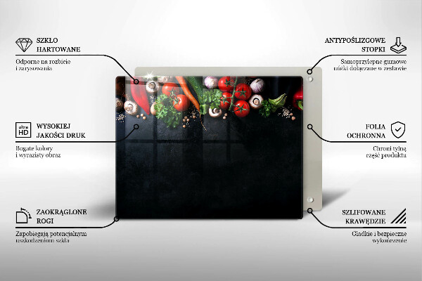 Kokkärlskydd original Färgglada grönsaker