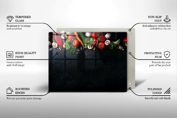 Kokkärlskydd original Färgglada grönsaker