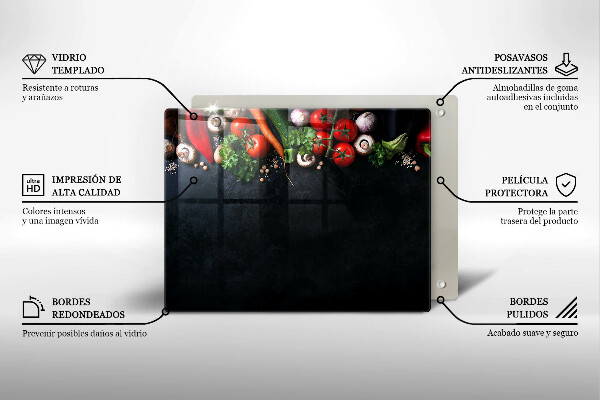 Kokkärlskydd original Färgglada grönsaker