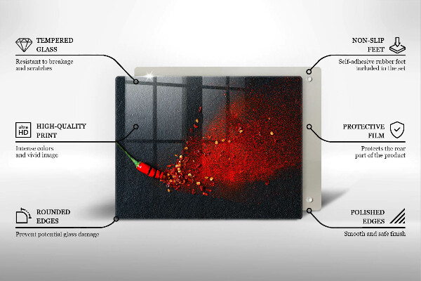 Kokkärlskydd original Chilipeppar