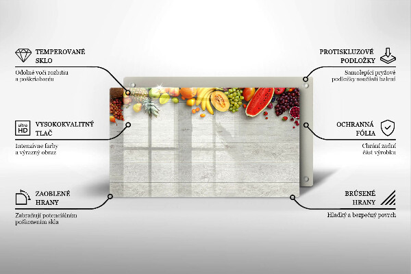 Kokkärlskydd original Frukt på brädor