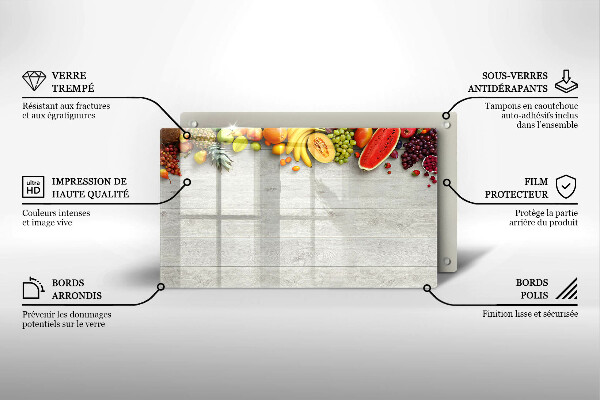 Kokkärlskydd original Frukt på brädor