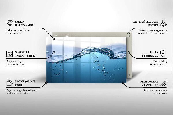 Kokkärlskydd original Blått vatten