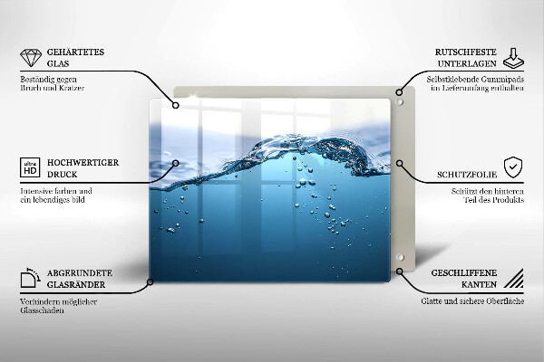 Kokkärlskydd original Blått vatten