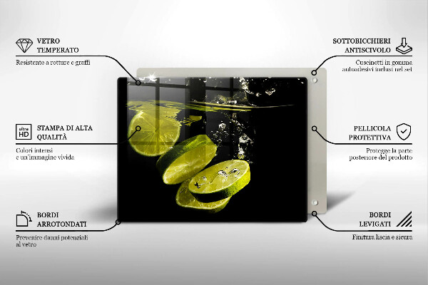 Kokkärlskydd original Lime i vatten