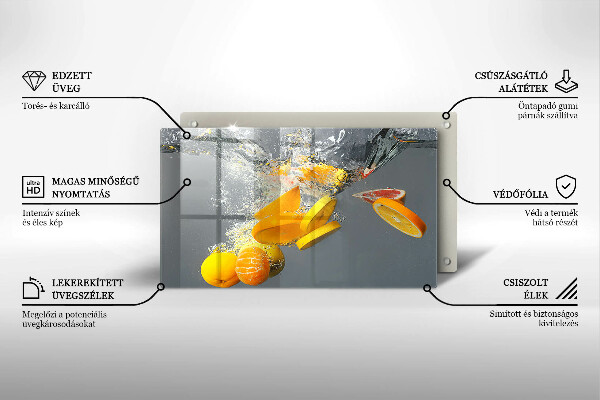 Kokkärlskydd original Citroner i vatten