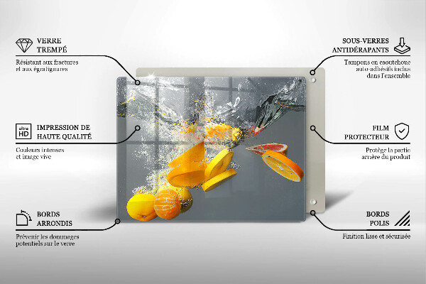 Kokkärlskydd original Citroner i vatten