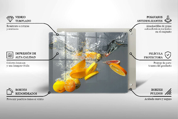 Kokkärlskydd original Citroner i vatten