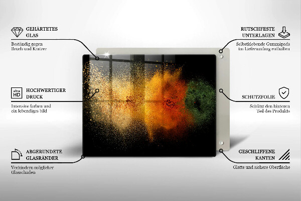 Kokkärlskydd original Färgglada kryddor