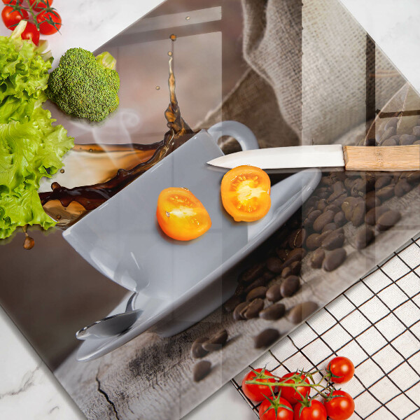 Glashällskydd original Kopp och kaffebönor