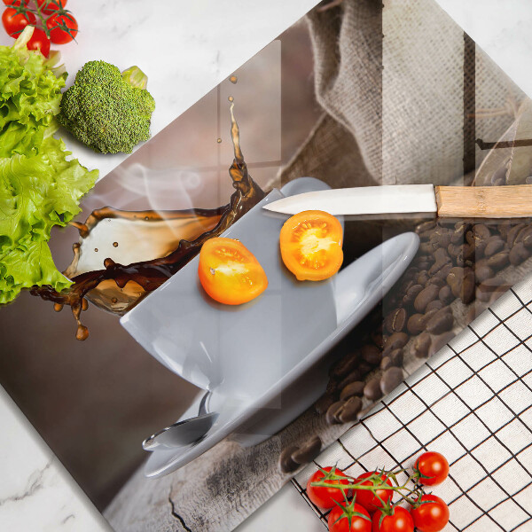 Glashällskydd original Kopp och kaffebönor