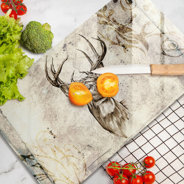 Glashällskydd original Rådjur djur illustration