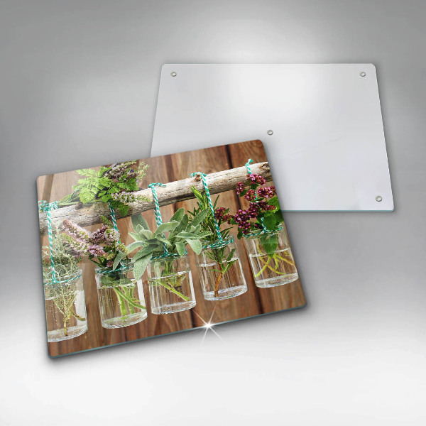 Spisskyddsplatta original Örter växter vintage