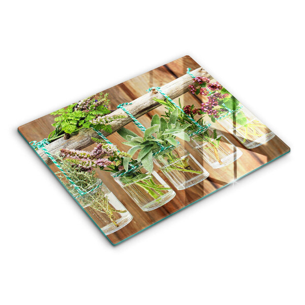 Spisskyddsplatta original Örter växter vintage