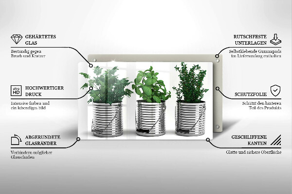 Glashällskydd original Krukor örter växter