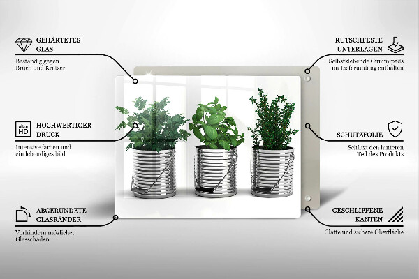 Glashällskydd original Krukor örter växter