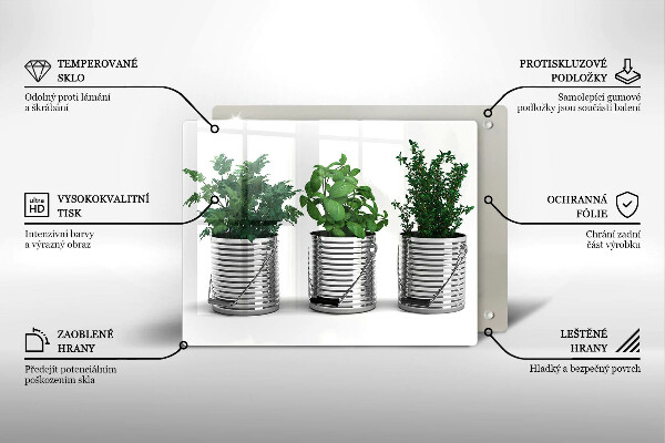 Glashällskydd original Krukor örter växter