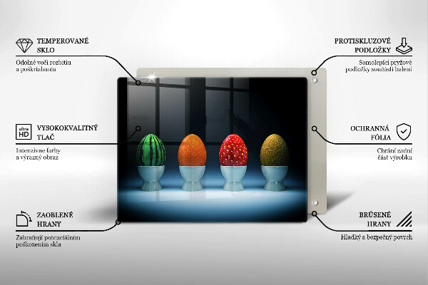 Glashällskydd original Abstrakt fruktägg