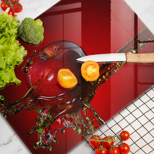 Spisskyddsplatta original Äppelfrukt i vatten