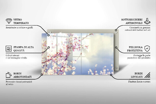 Kokkärlskydd original Blommande träd