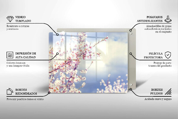 Kokkärlskydd original Blommande träd