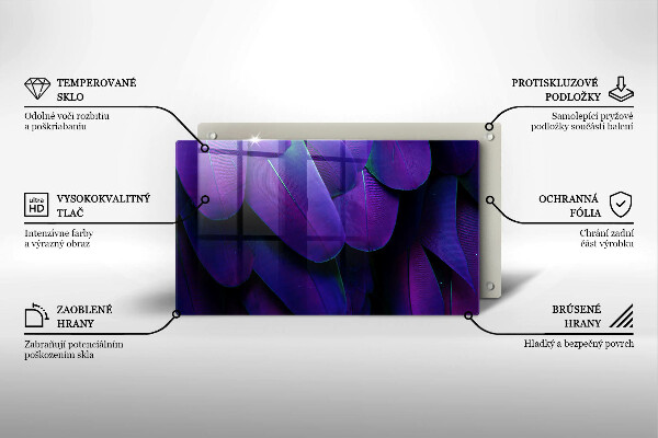 Kokkärlskydd original Neon fjädrar