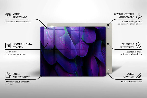 Kokkärlskydd original Neon fjädrar