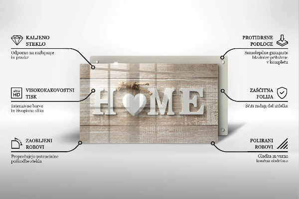 Glashällskydd original Styrelser och hem tecken