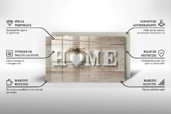 Glashällskydd original Styrelser och hem tecken