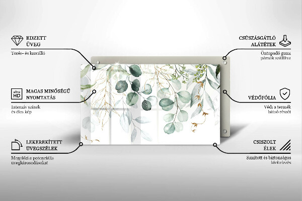 Kokkärlskydd original Målade växter