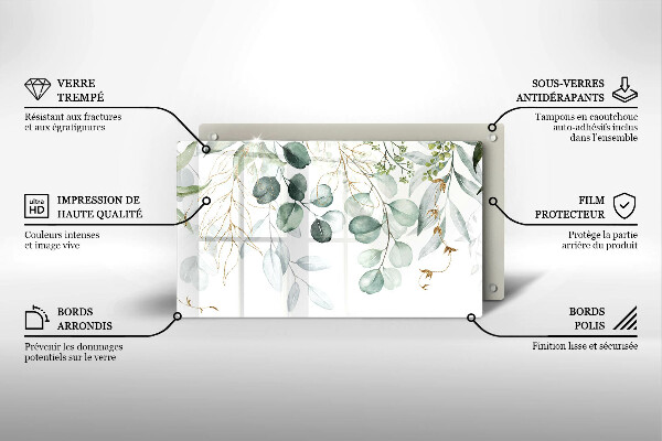 Kokkärlskydd original Målade växter