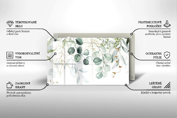 Kokkärlskydd original Målade växter