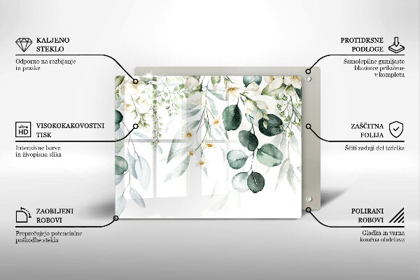 Kokkärlskydd original Akvarellväxter